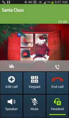 Chat With Santa android App screenshot 3